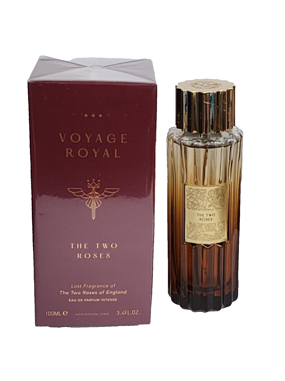 VOYAGE ROYAL THE TWO ROSES UNIXES 3.4 OZ EDP SPRAY SEALED
