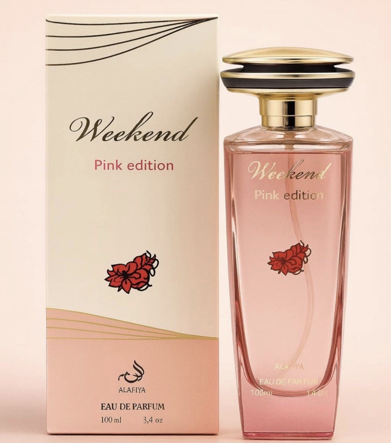 Alafiya WEEKEND Pink Edition 100ml 3.4oz EAU DE PARFUM