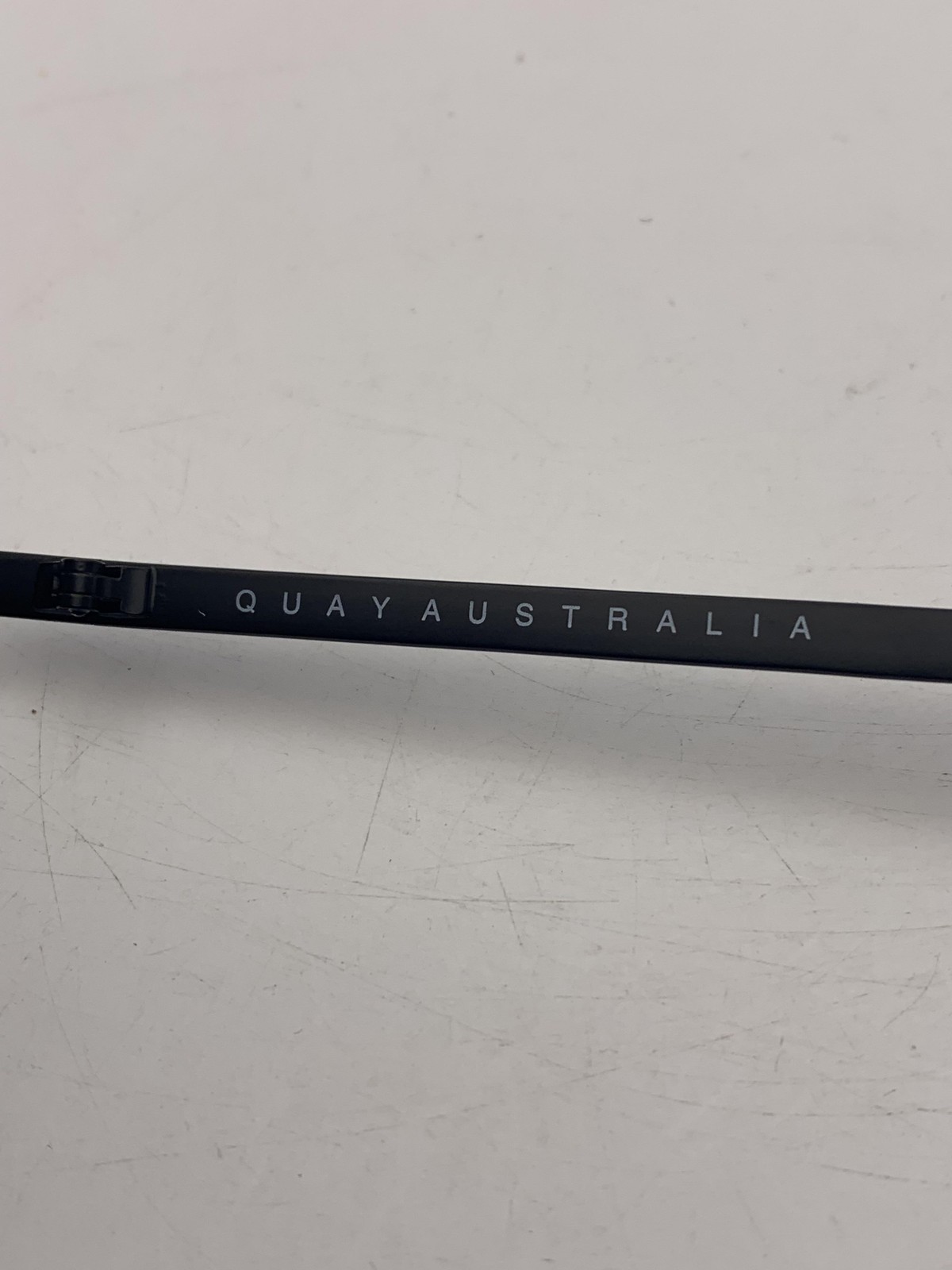 Quay Australia Eyeglasses VIVIENNE 126 Black Aviator Full Rim Metal Womens