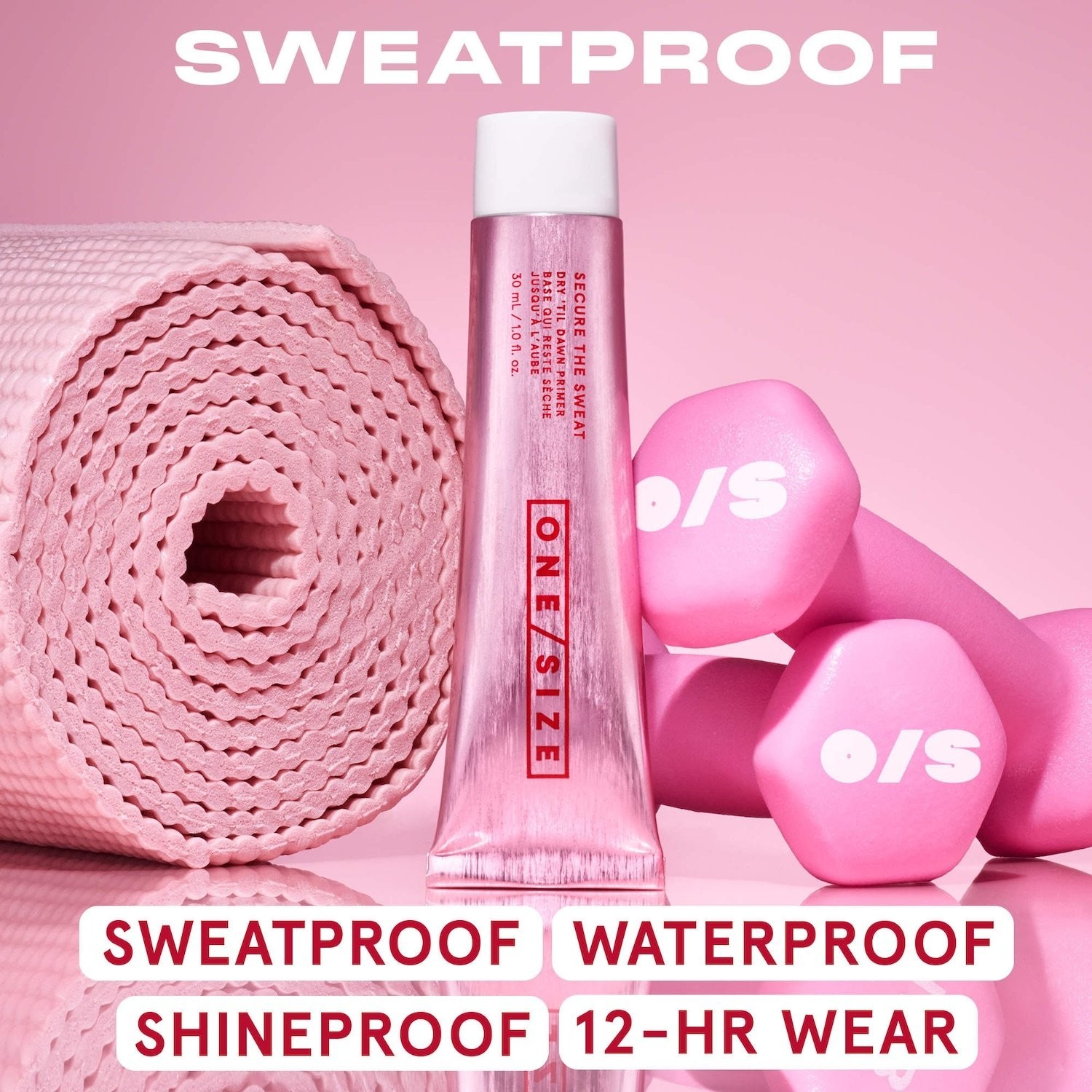 Authentic ONE/SIZE Secure The Sweat Mattifying Primer available in 2 sizes