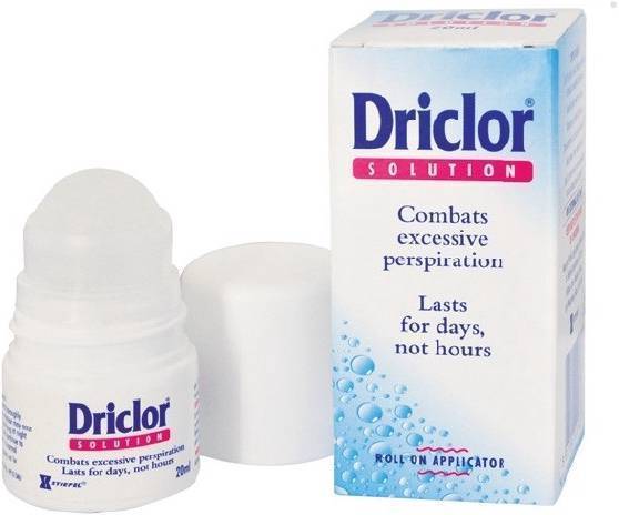 20ml — DRICLOR Roll on Applicator Antiperspirant 20ml NEW IN BOX, EXP 05/2026