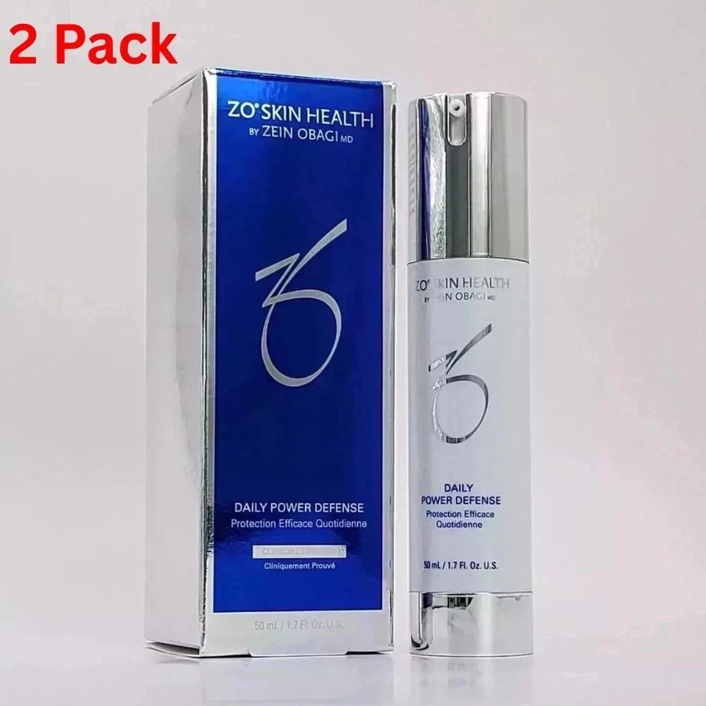 Pack of 2 ZO Skin Health Daily Power Defense 50ml / 1.7oz Anti-Aging Face Cream