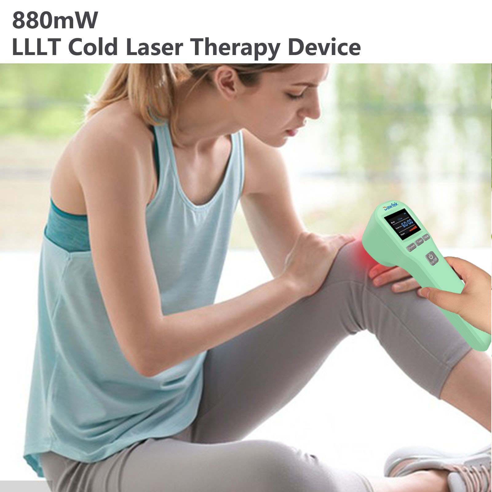 20Diodes 880mW Home Use Laser Therapy Cold Laser Treatment Arthritis Pain Relief