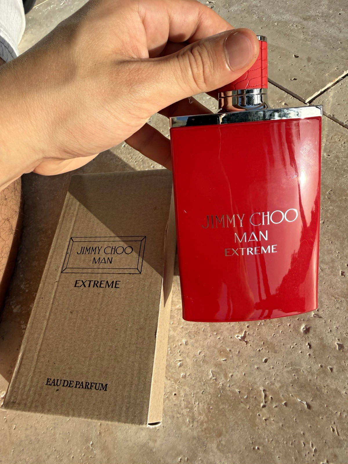 Jimmy Choo Man Extreme Eau de Parfum Spray 3.3 fl oz Tester Tonka Bean
