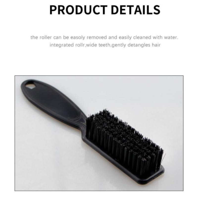 2 Pack Barber Brush Small Brushes Tool for Cleaning Trimmer Hair Clippers