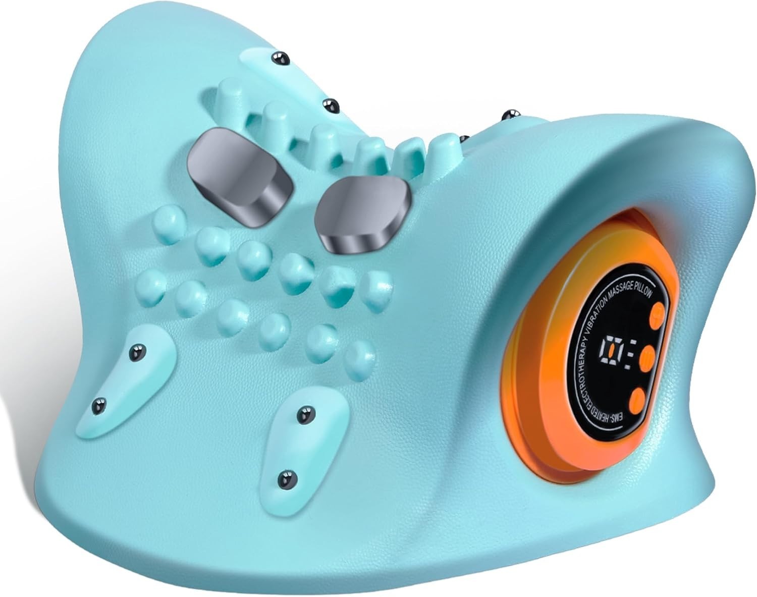 Hugterra Neck Massager 2025, Neck and Shoulder Relaxer with Heat, 3 Modes, Porta