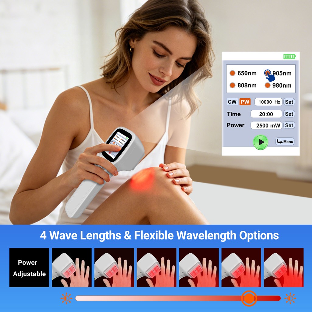2500mW VeterinaryLaser Cold Laser Therapy Device for Dog Horse Joint Pain Relief