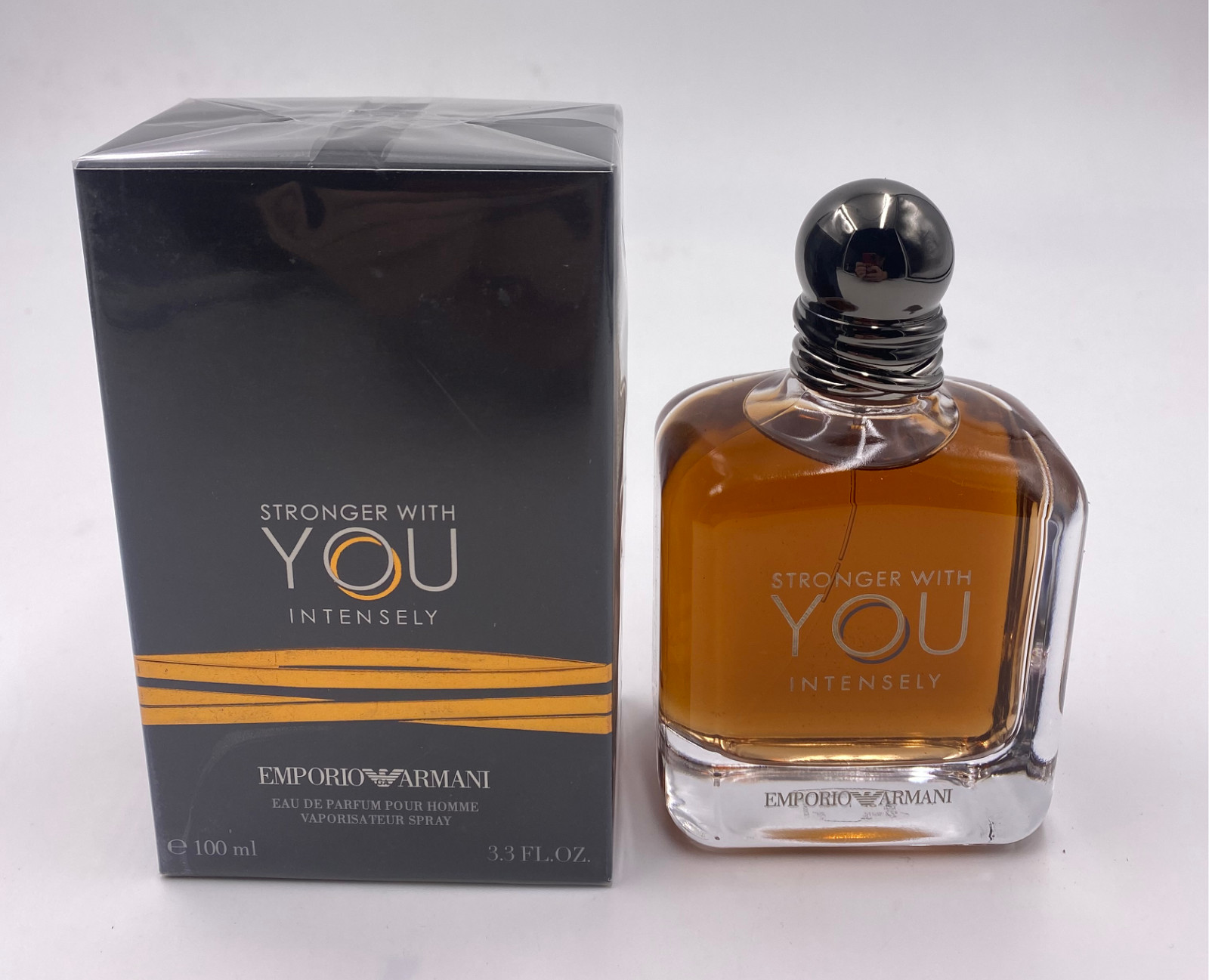 Emporio Stronger With You Intensely 3.3oz Spray for Men (New with Sealed)