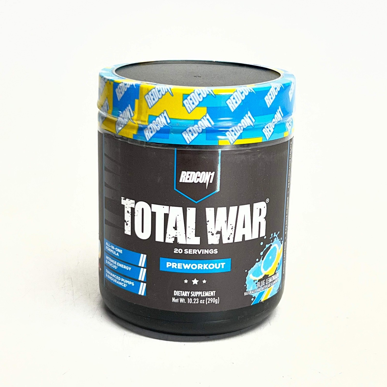 REDCON1 Pre-Workout, Blue Lemonade 20 Serving 10.23 oz BB 11/28