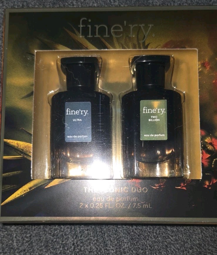 finery The Iconic Duo Eau de Parfum Spray Travel Set 2 x 0.25 fl oz new