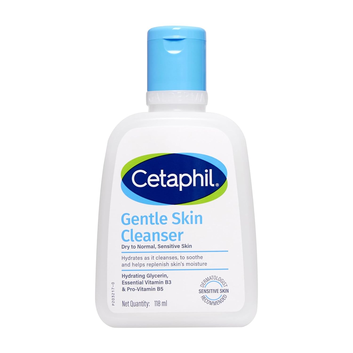 Cetaphil Gentle Skin Cleanser, Hydrating Face Wash for Dry to Normal Skin 118ml
