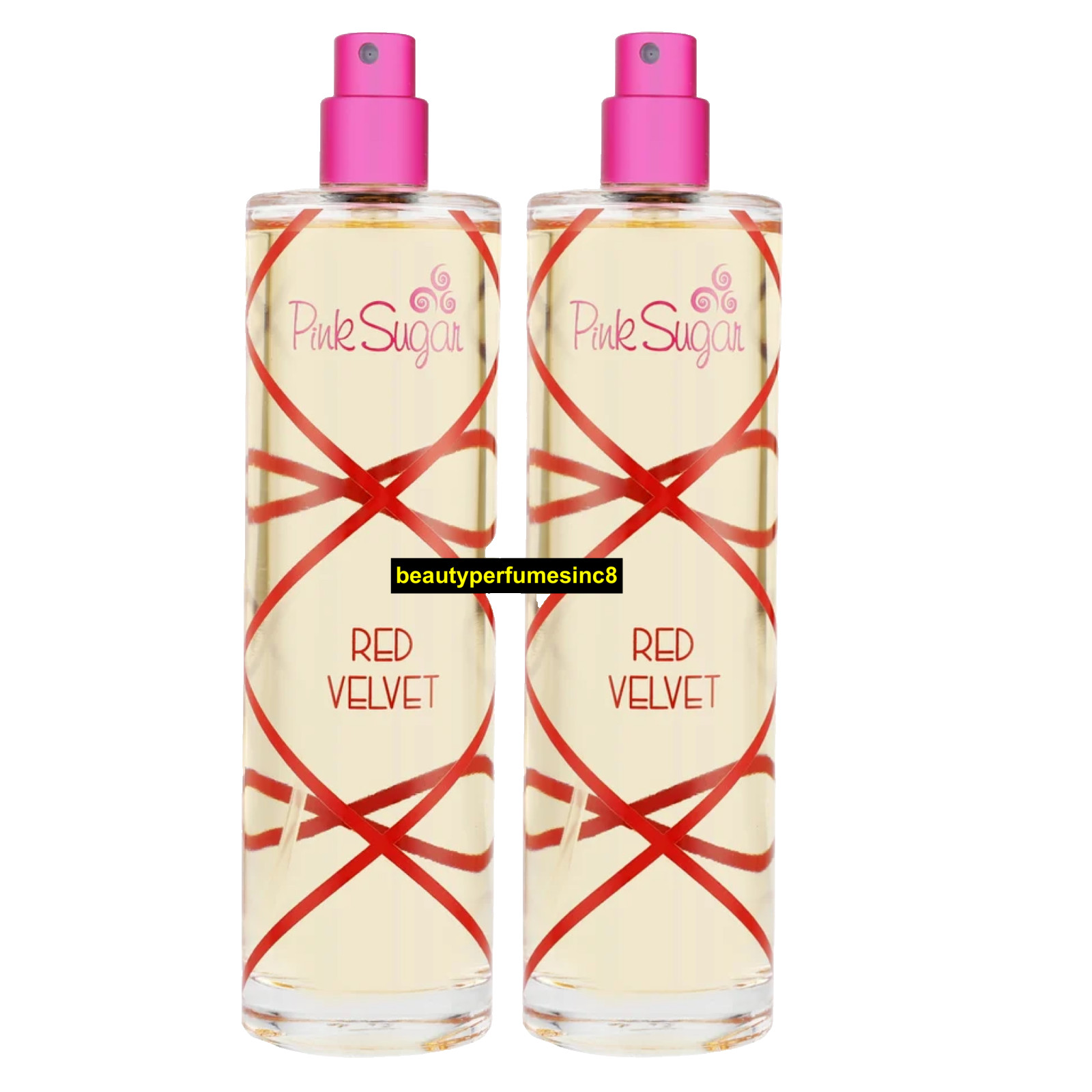 PINK SUGAR Red Velvet Special Edition For Women 3.4 oz /100 ml EDT Spray