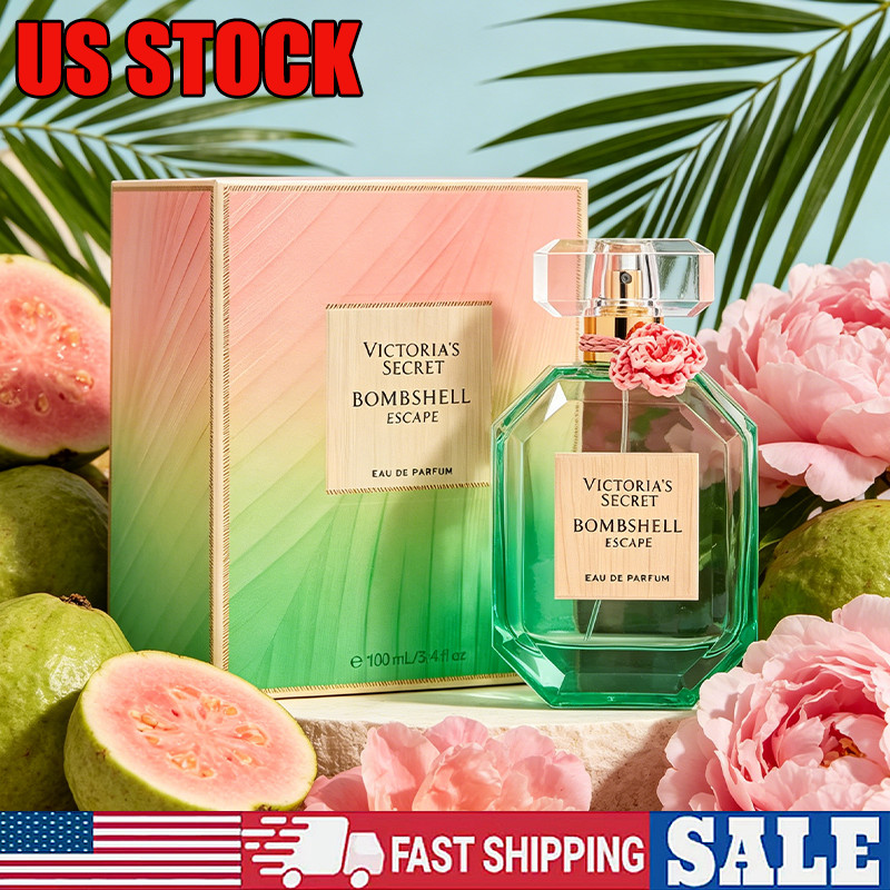 Victoria’s Secret Bombshell Escape Eau de Parfum 3.4 Oz / 100ml Women EDP Spray