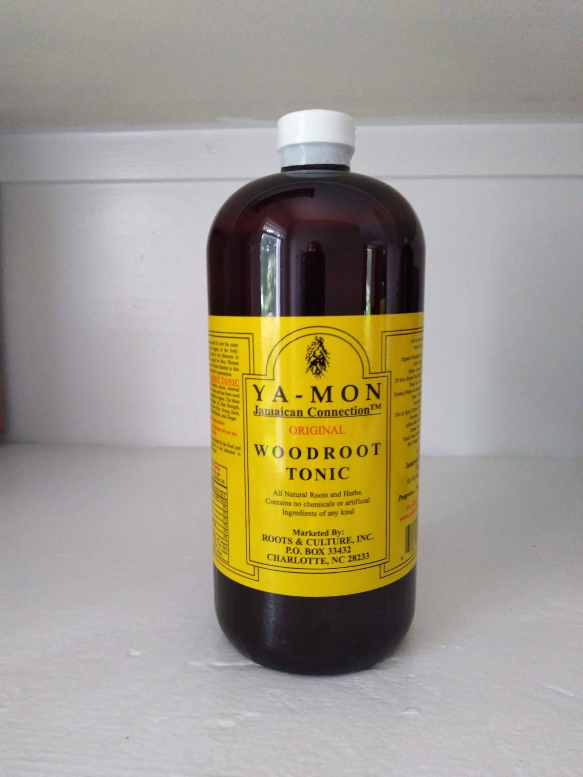 AUTHENTIC SELLER OF YA-MON WOODROOT TONIC 32 oz Bottle