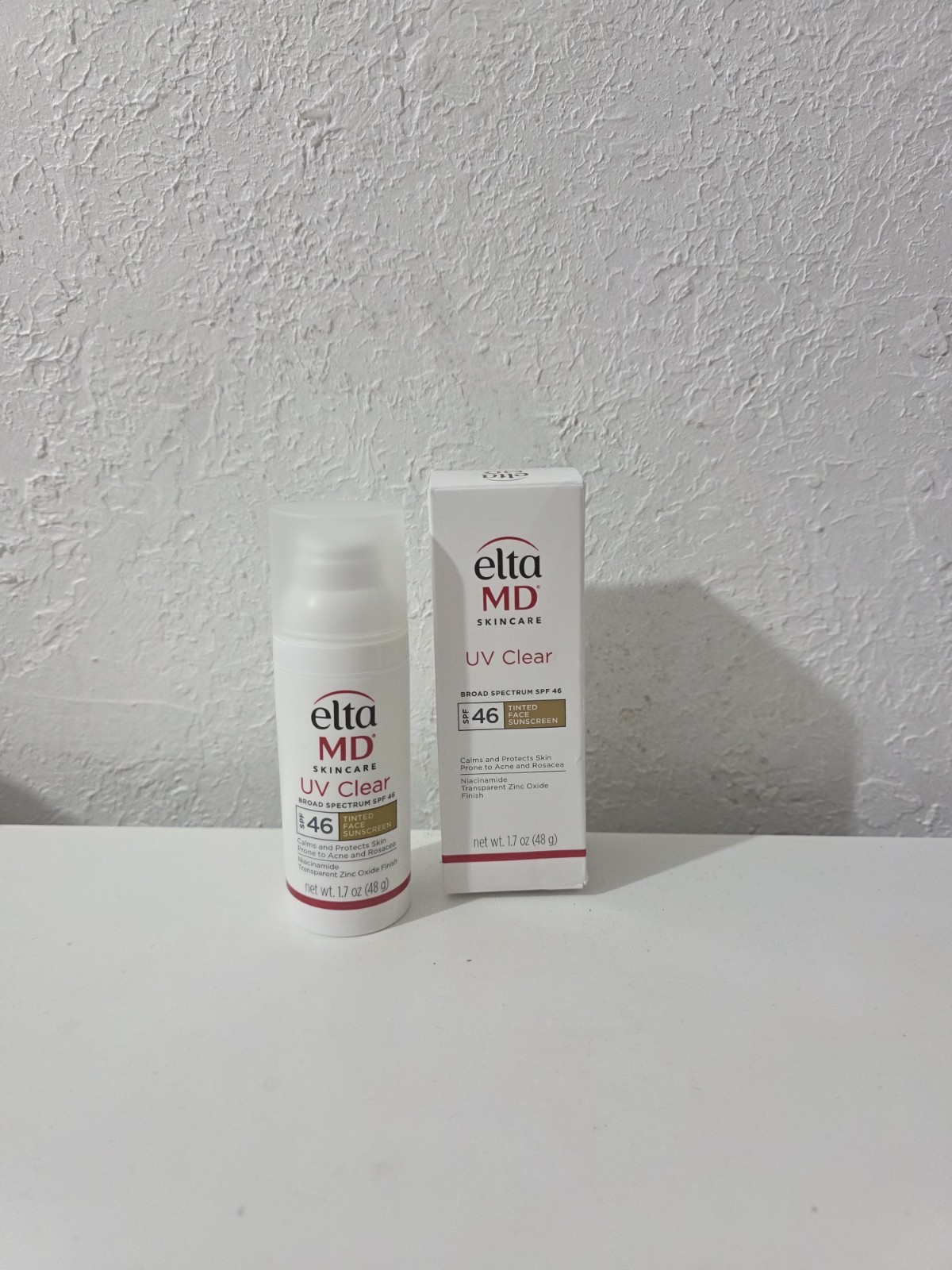 Elta MD UV Clear TINTED Facial Sunscreen SPF 46 1.7 OZ- Exp 11/27