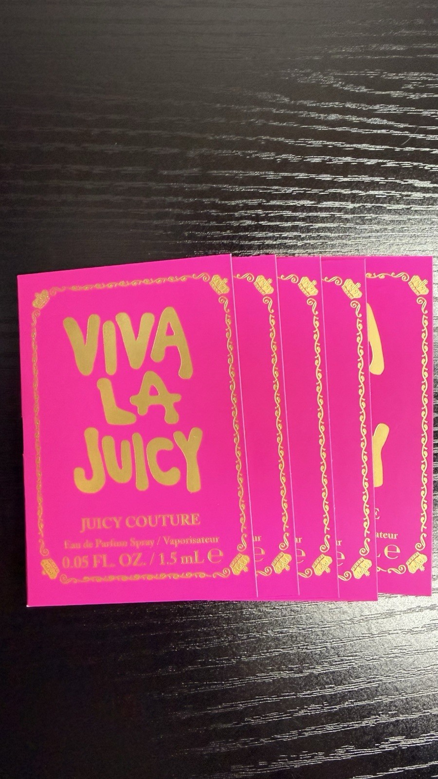 Juicy Couture Viva La Juicy Eau de Parfum Sample 0.05 fl oz (Set of 5)