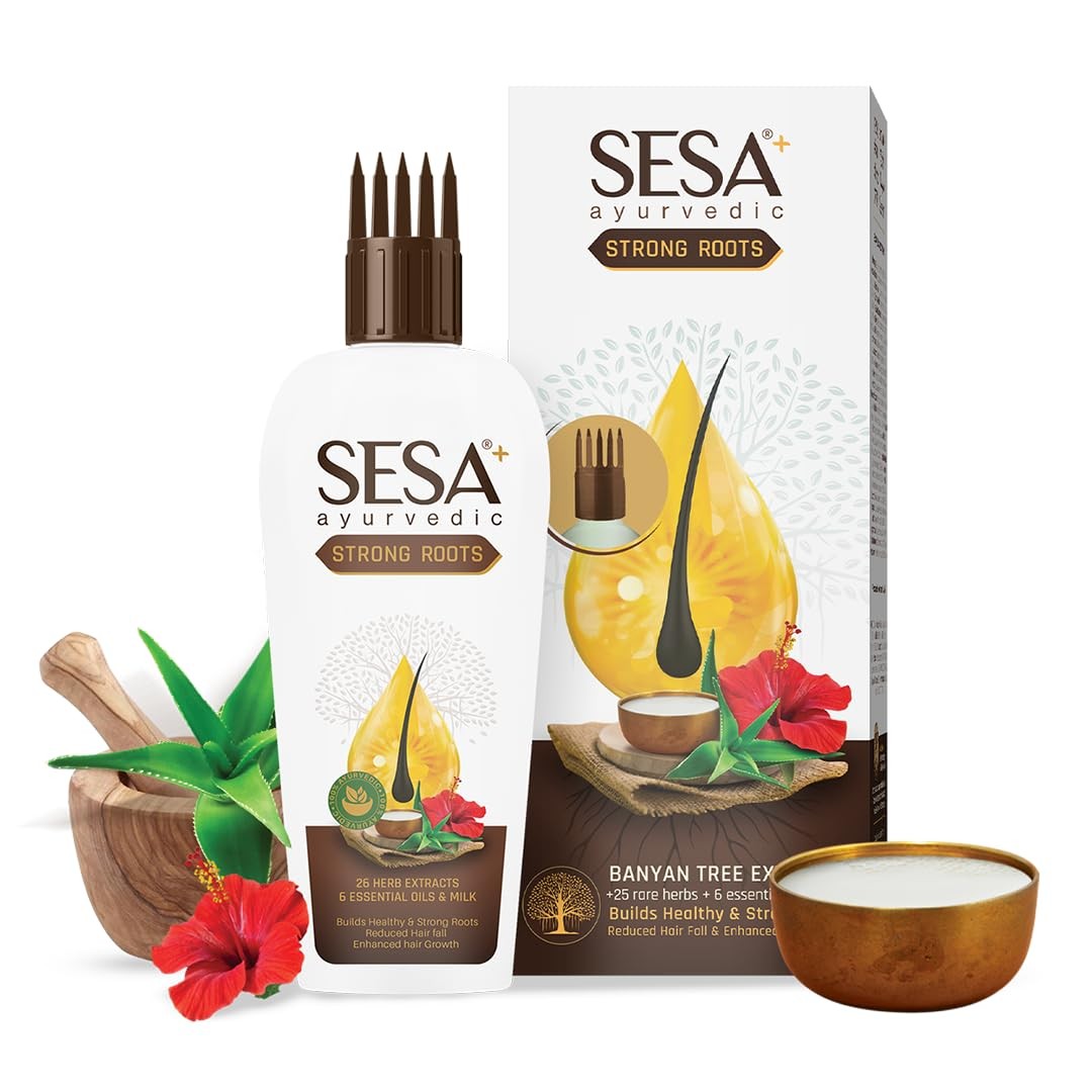 Sesa Ayurvedic Hair Oil 200ml / 6.76 fl oz 18 Herbs 5 Oils