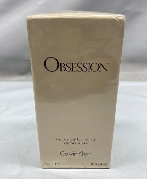 Obsession By Calvin Klein Eau De Parfum Spray, 3.3 fl oz- NEW IN BOX