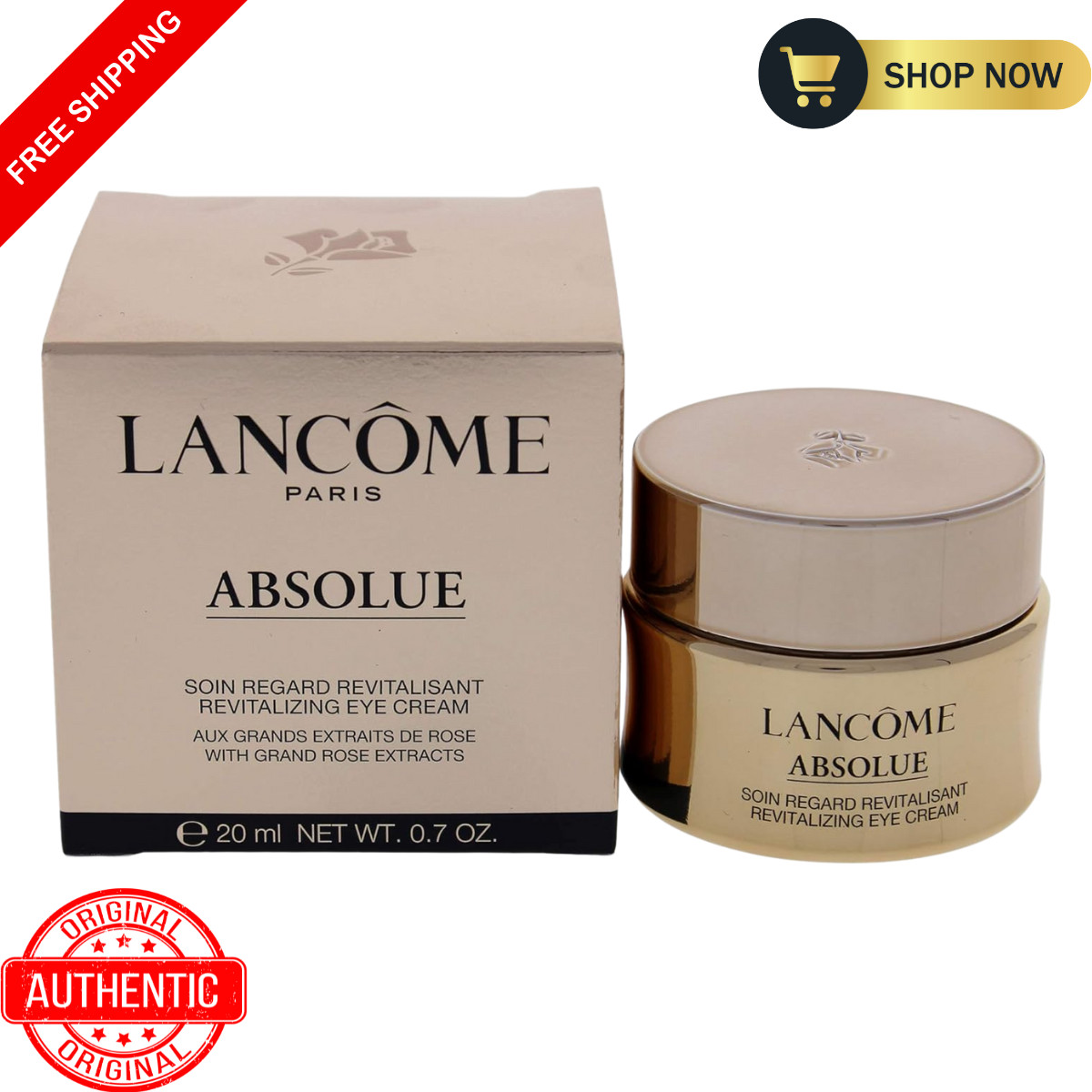 Lancome Absolue Revitalizing Eye Cream 20ml 0.7oz
