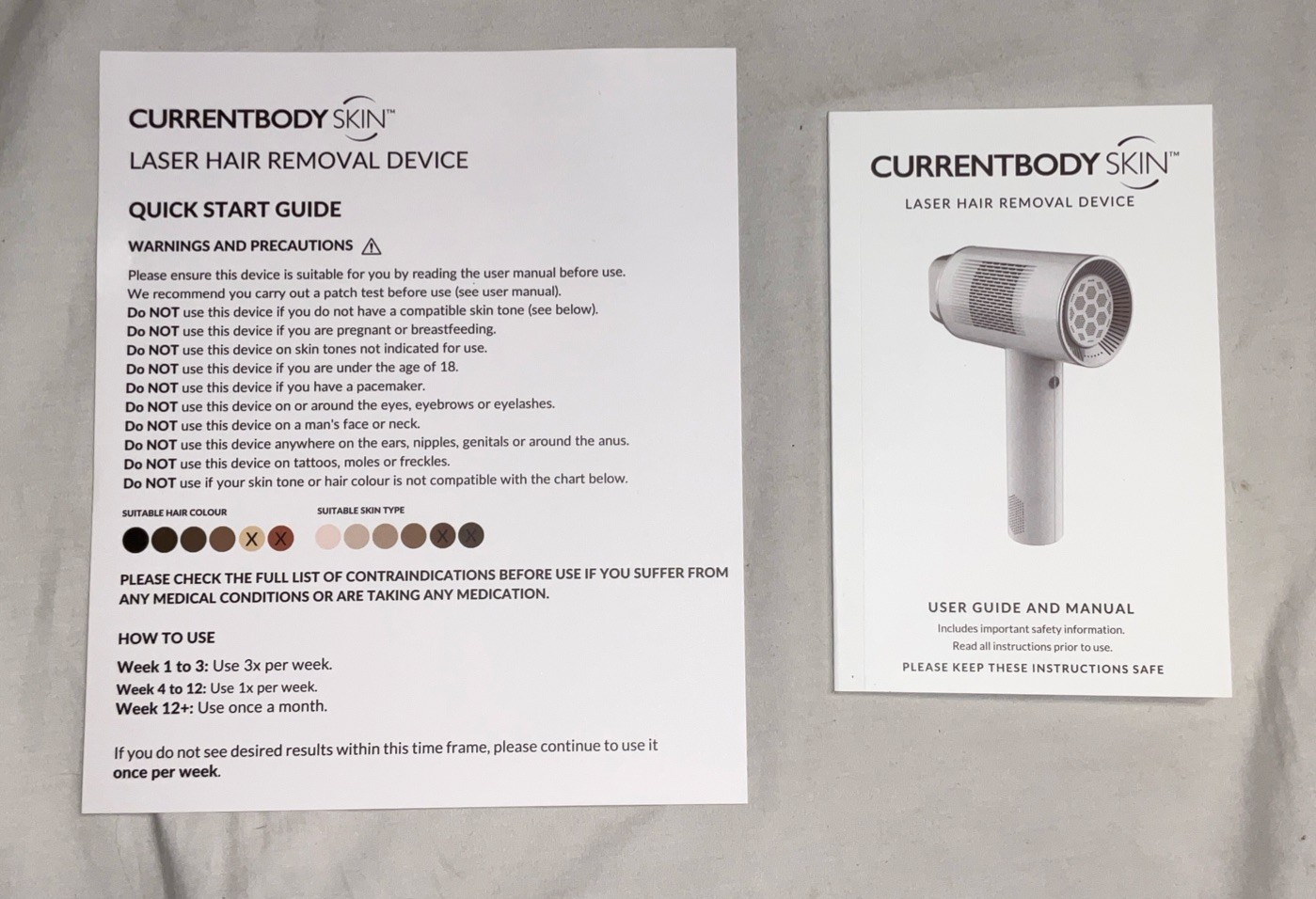 CurrentBody Skin Laser Hair Removal Device