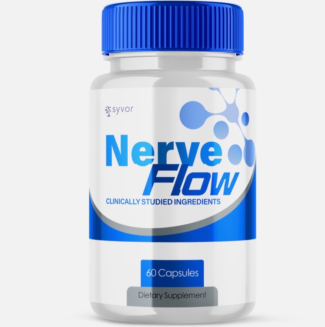 Nerve Flow Advanced Nerve Support Formula Maximum Strength Vitamin 60 Capsules