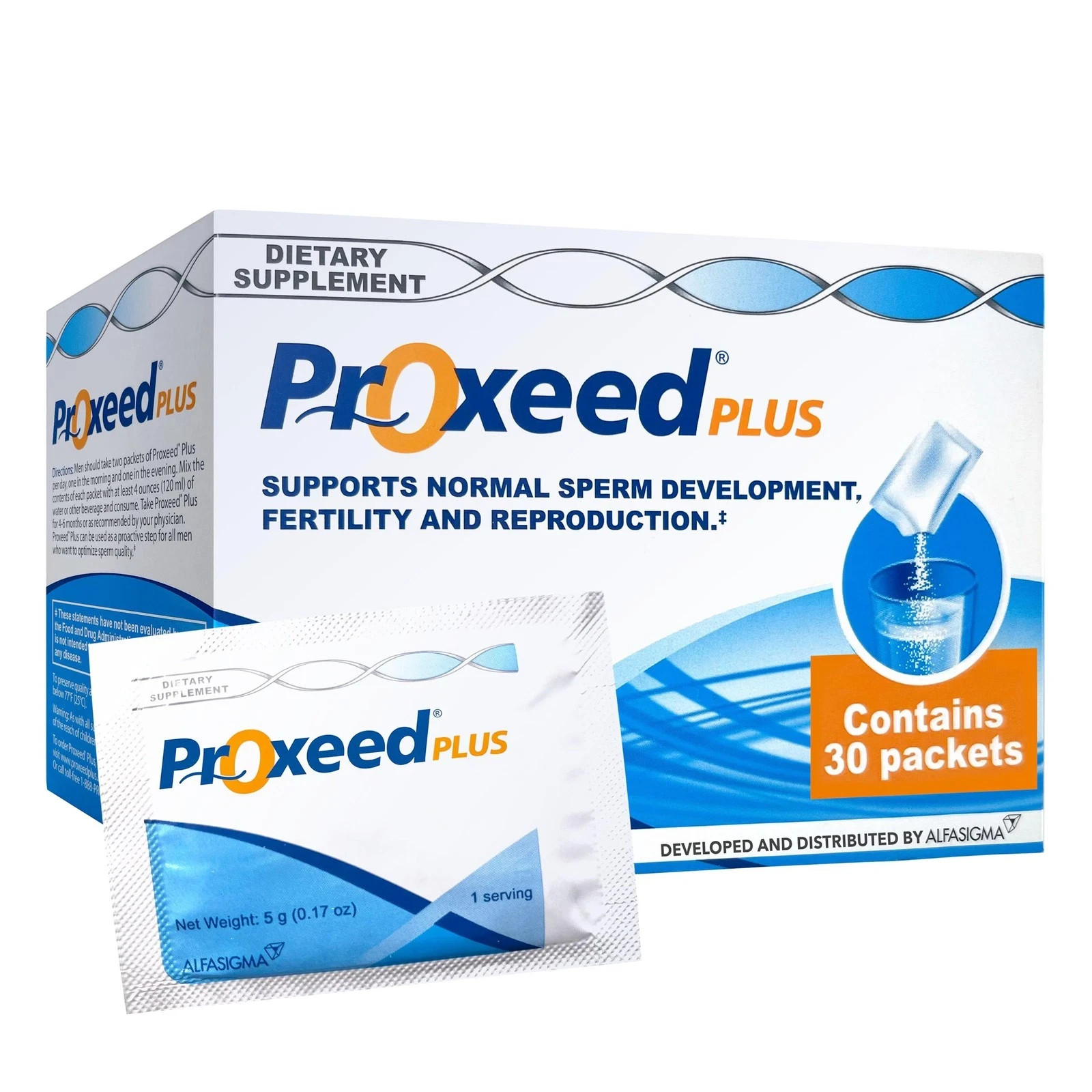 Genuine Proxeed Plus Men 30 Sachets – Advanced Male Fertility Support