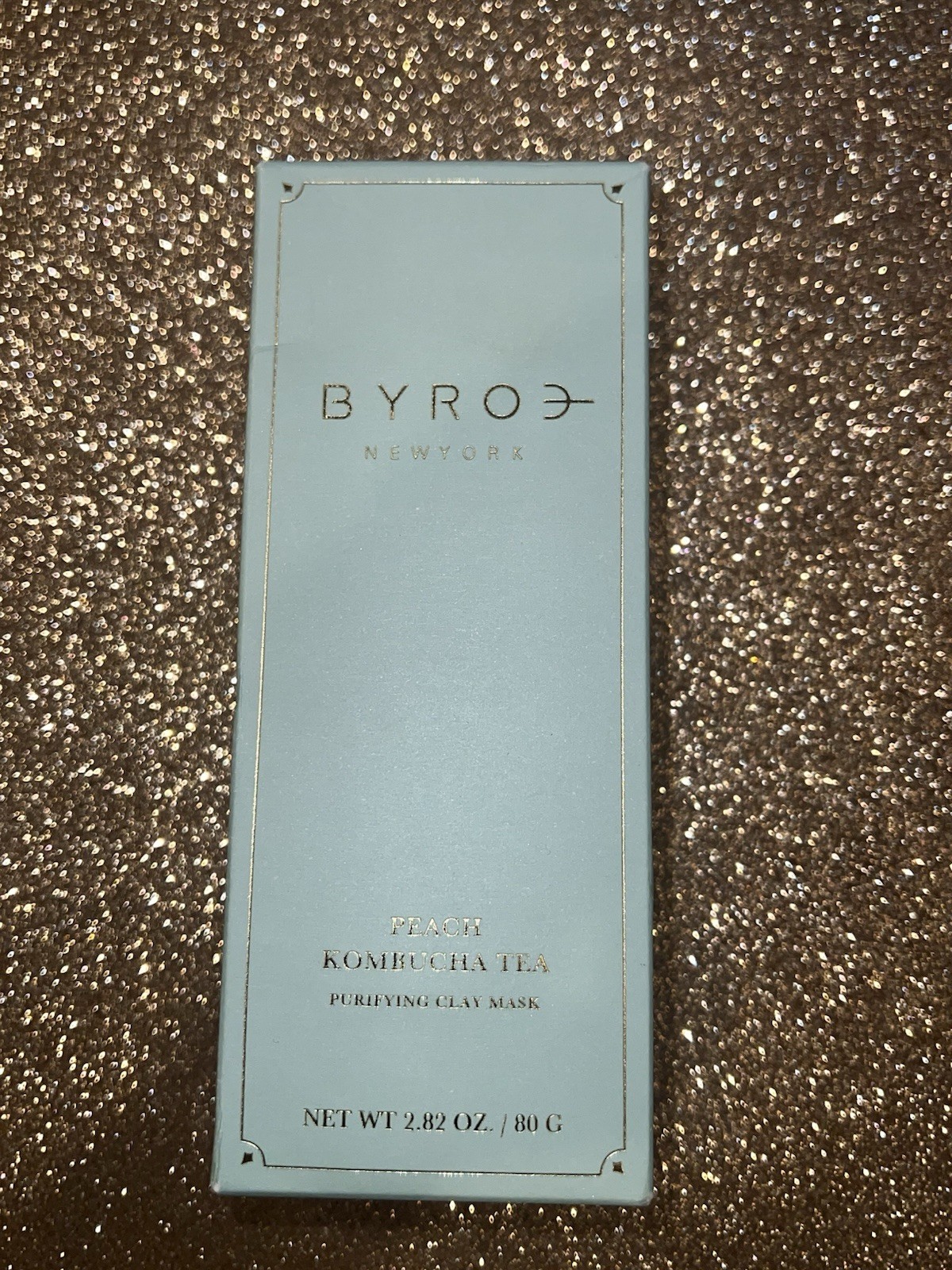 Byroe New York Peach Kombucha Tea Purifying Clay Mask – 2.82oz / 80g New In Box