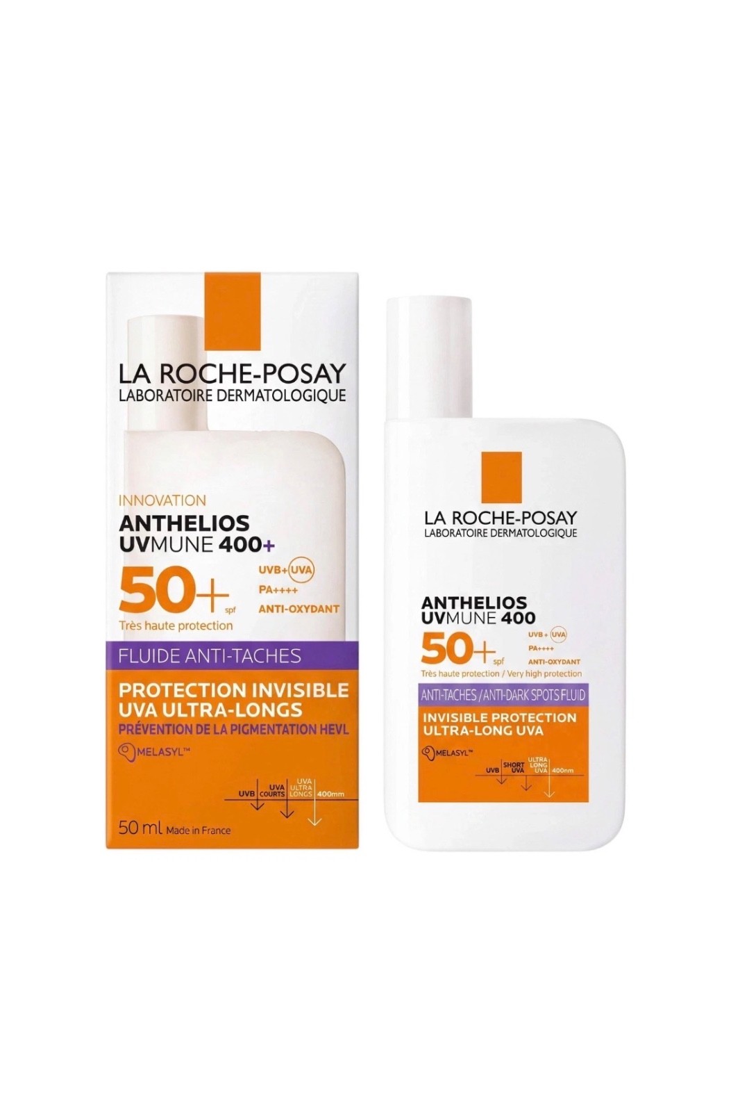 La Roche-Posay Anthelios UVMune 400 Anti-Dark Spot Fluid SPF50+ 50ml Exp 12/2028
