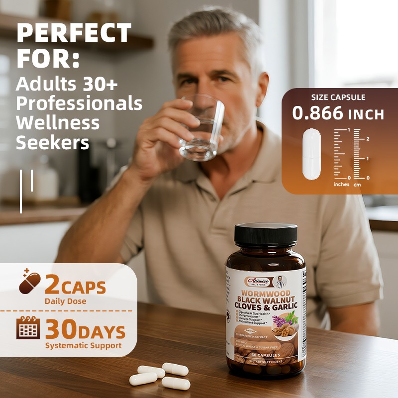 PARASITE DETOX BODY CLEANSE Complex Anti- PARASITE Support Cleanse 100 quick