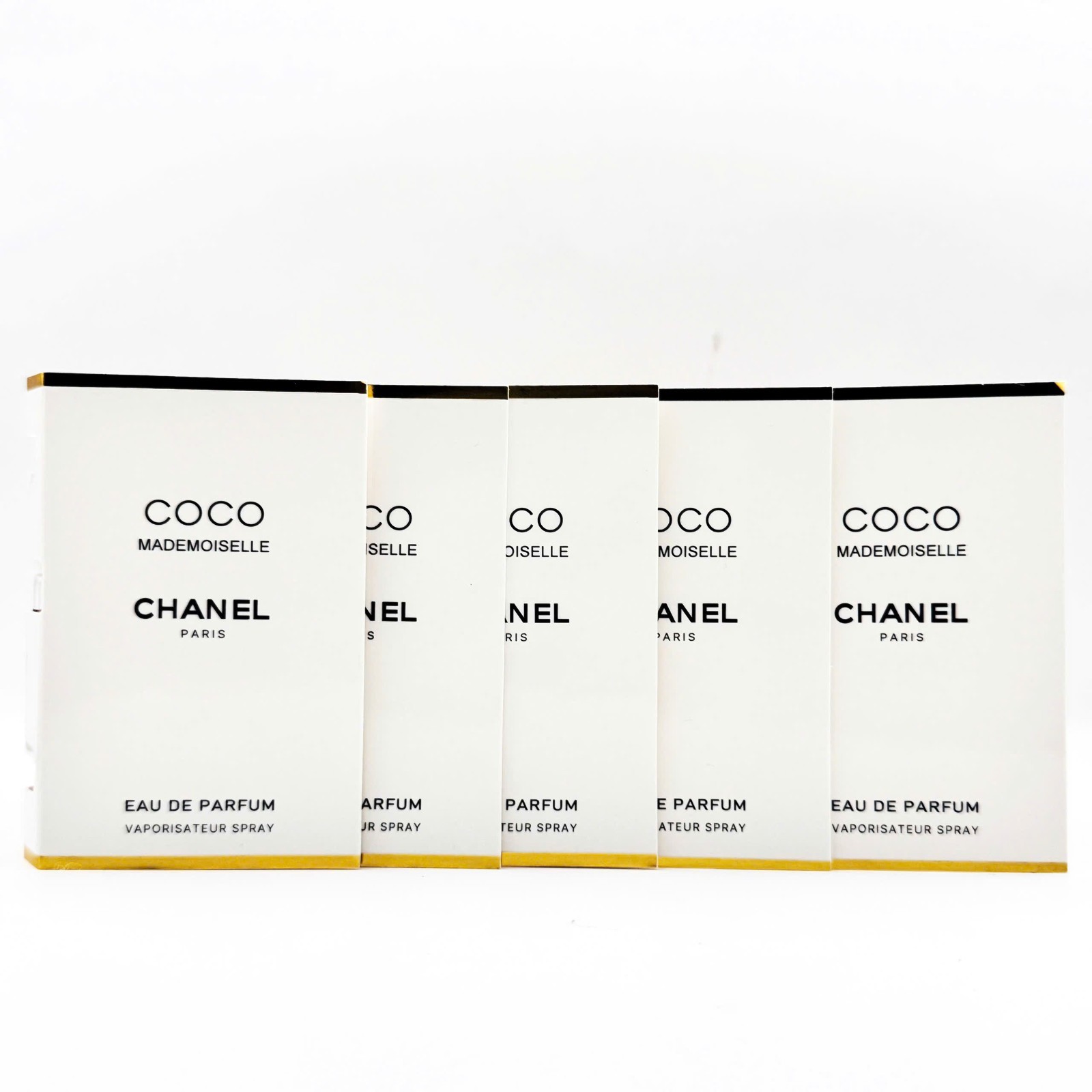 5 X CHANEL COCO MADEMOISELLE EDP SAMPLE SPRAY 1.5ML / 0.05OZ🏷️