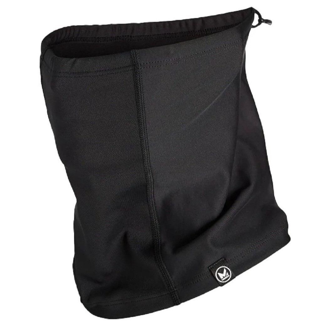 Mission All-Season Adjustable Neck Gaiter Moisture-Wicking Sun Protection Black