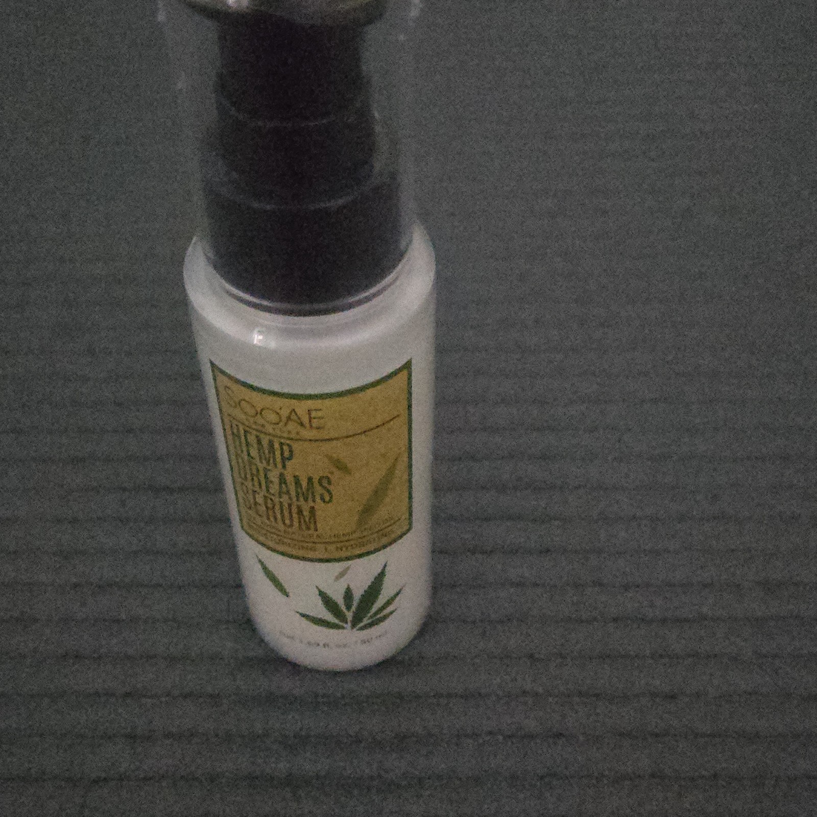 SooAE Hemp Dreams Hydrating Moisturizing Face & Neck Serum 1.69 fl oz