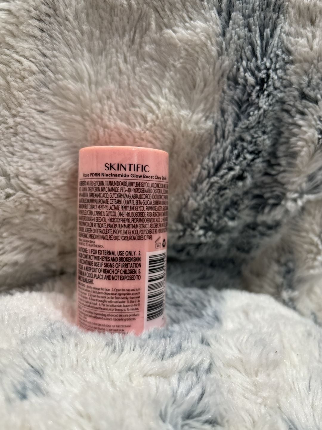 Skintific Rose PDRN Niacinamide Glow Boost Clay Stick 40g