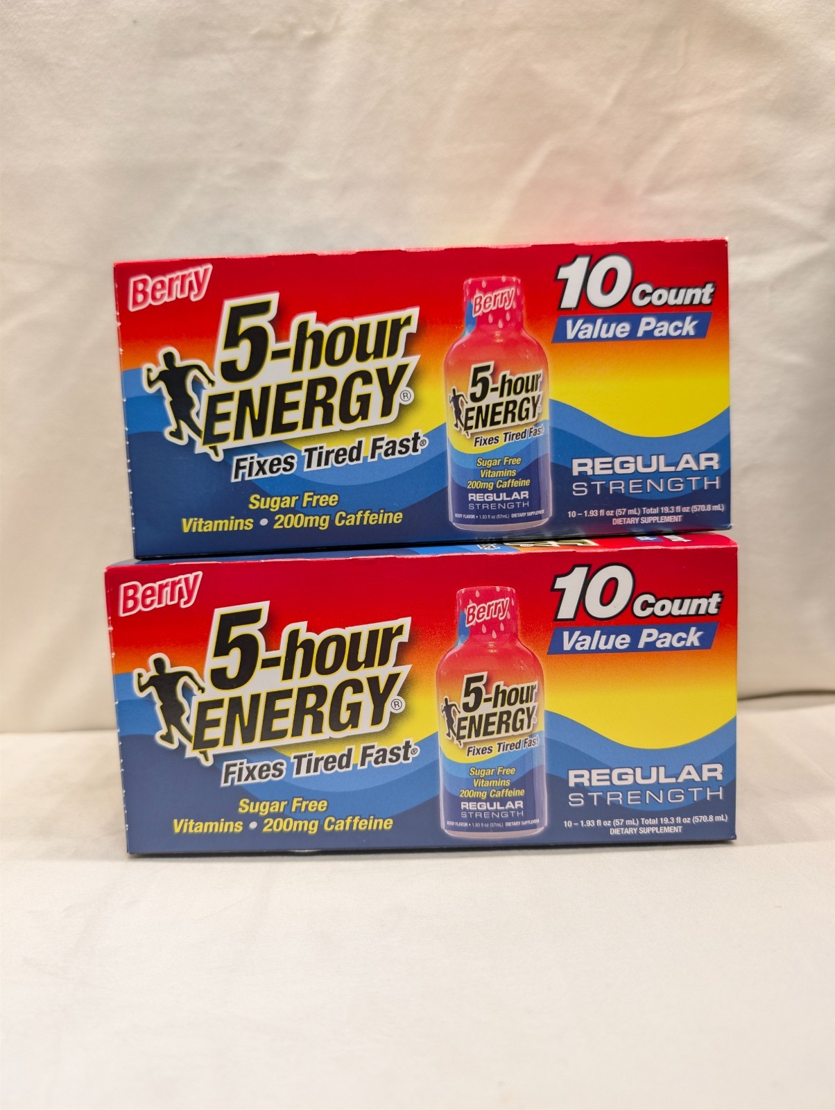 20 or 30 Count 5 Hour Energy Berry Regular Strength Value Packs you choose
