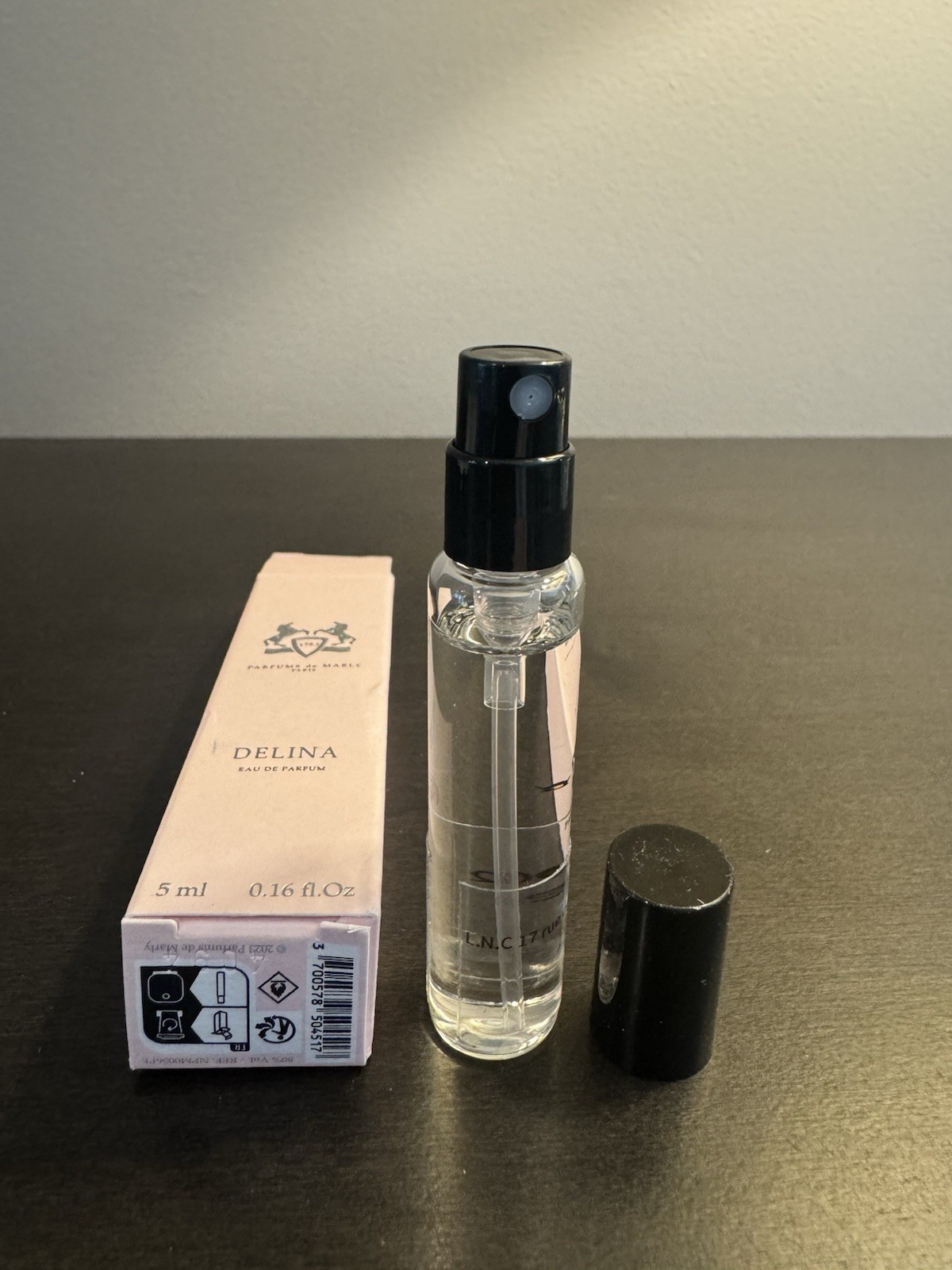 Parfums de Marly Delina Eau de Parfum 5 ml .16 oz Travel Size Spray NIB