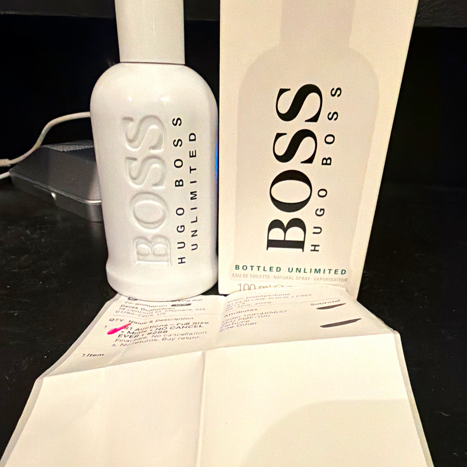 HUGO BOSS Bottled Unlimited Eau de Toilette Spray, Regular Size 100 ml