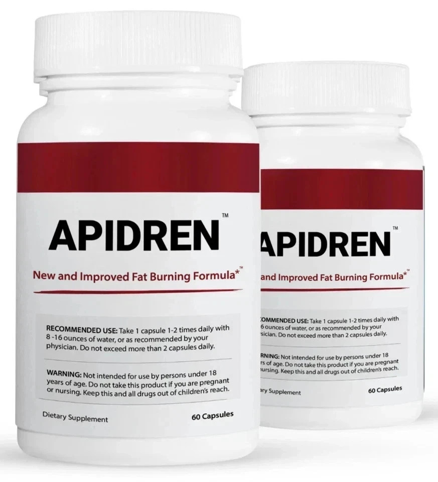 Apidren, formula to help you burn fat-60 Capsules – Free Ship | Pack of 2