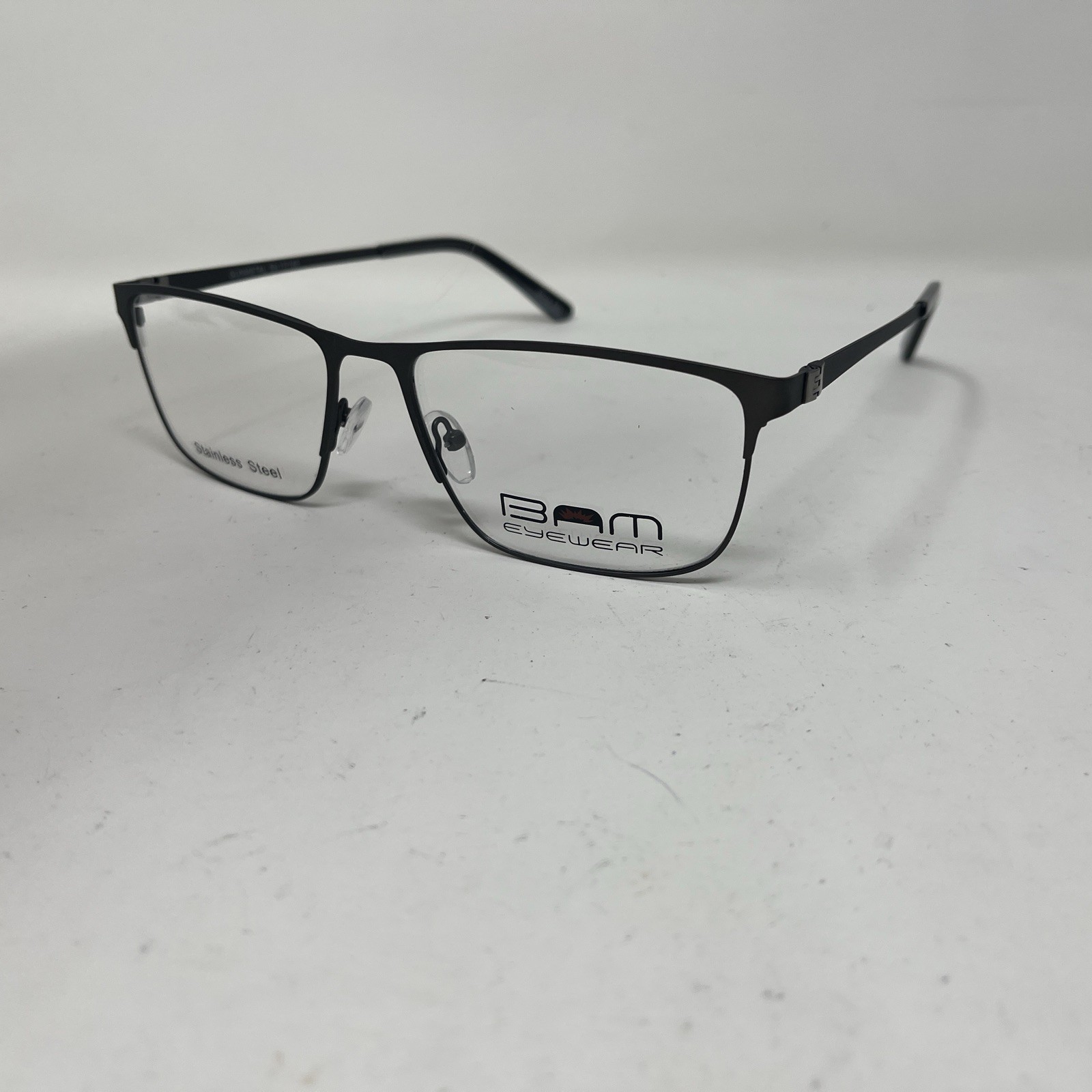 BAM EYEWEAR 513 GUNMETAL 59-17-150 EYEGLASSES “S63