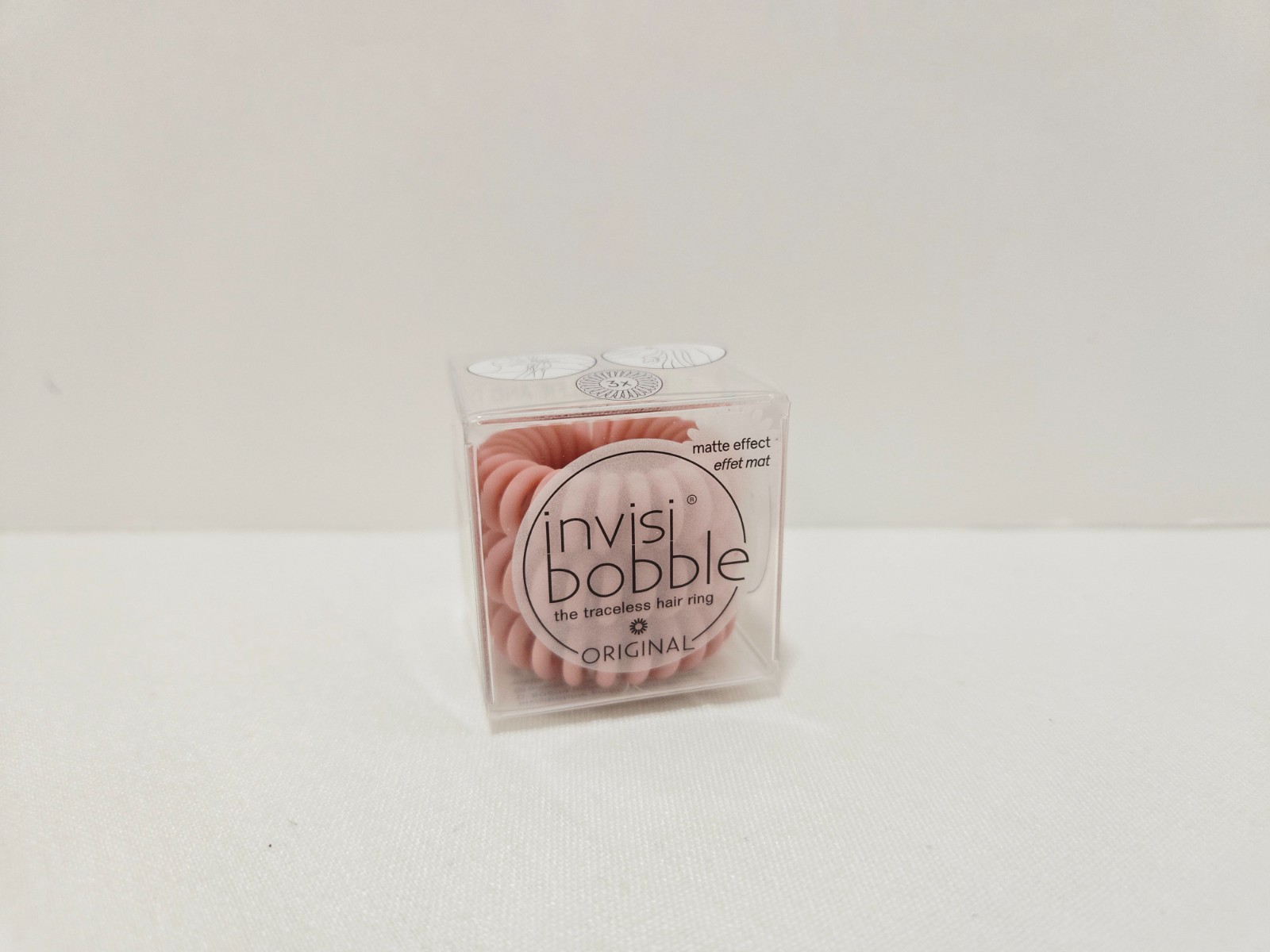 Invisi Bobble Original Vanity Fairy Elegant Style Hair Ring 3Pk Total of 3 Rings