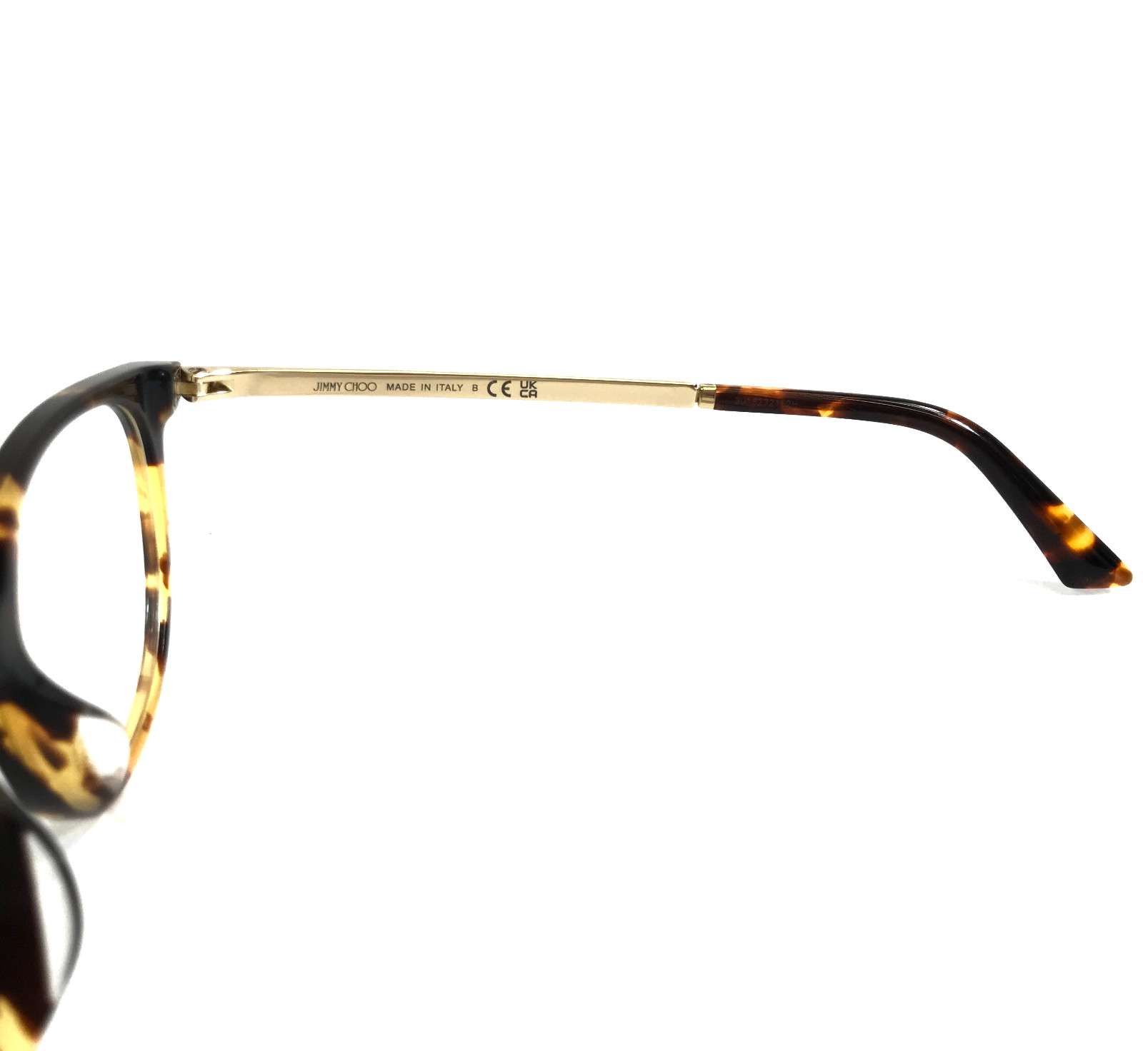 Jimmy Choo Eyeglasses Frames JC3055D 5110 Tortoise Brown Asian Fit 52-20-145