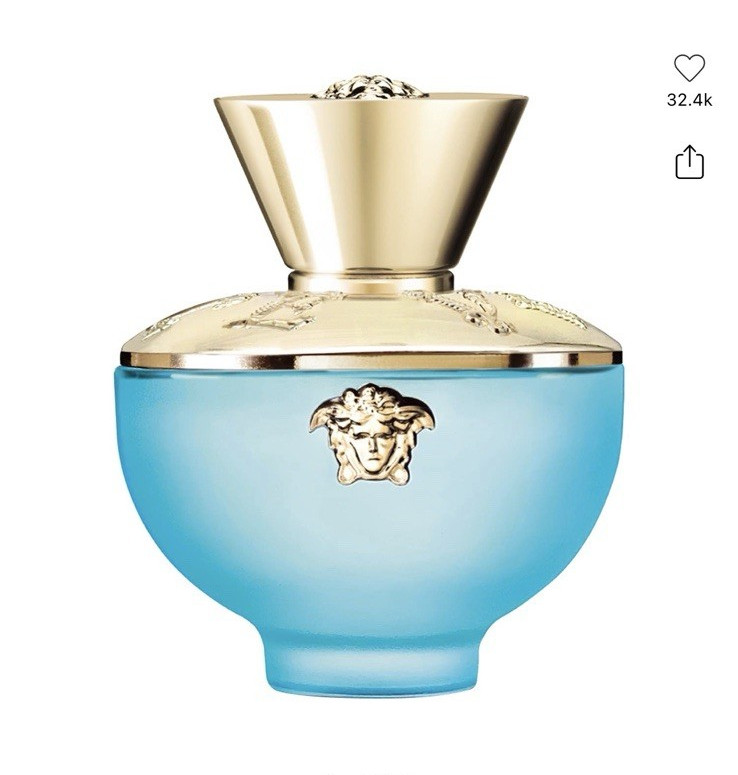 Versace Dylan Turquoise Pour Femme Eau de Toilette Spray 3.4 oz Regular Size