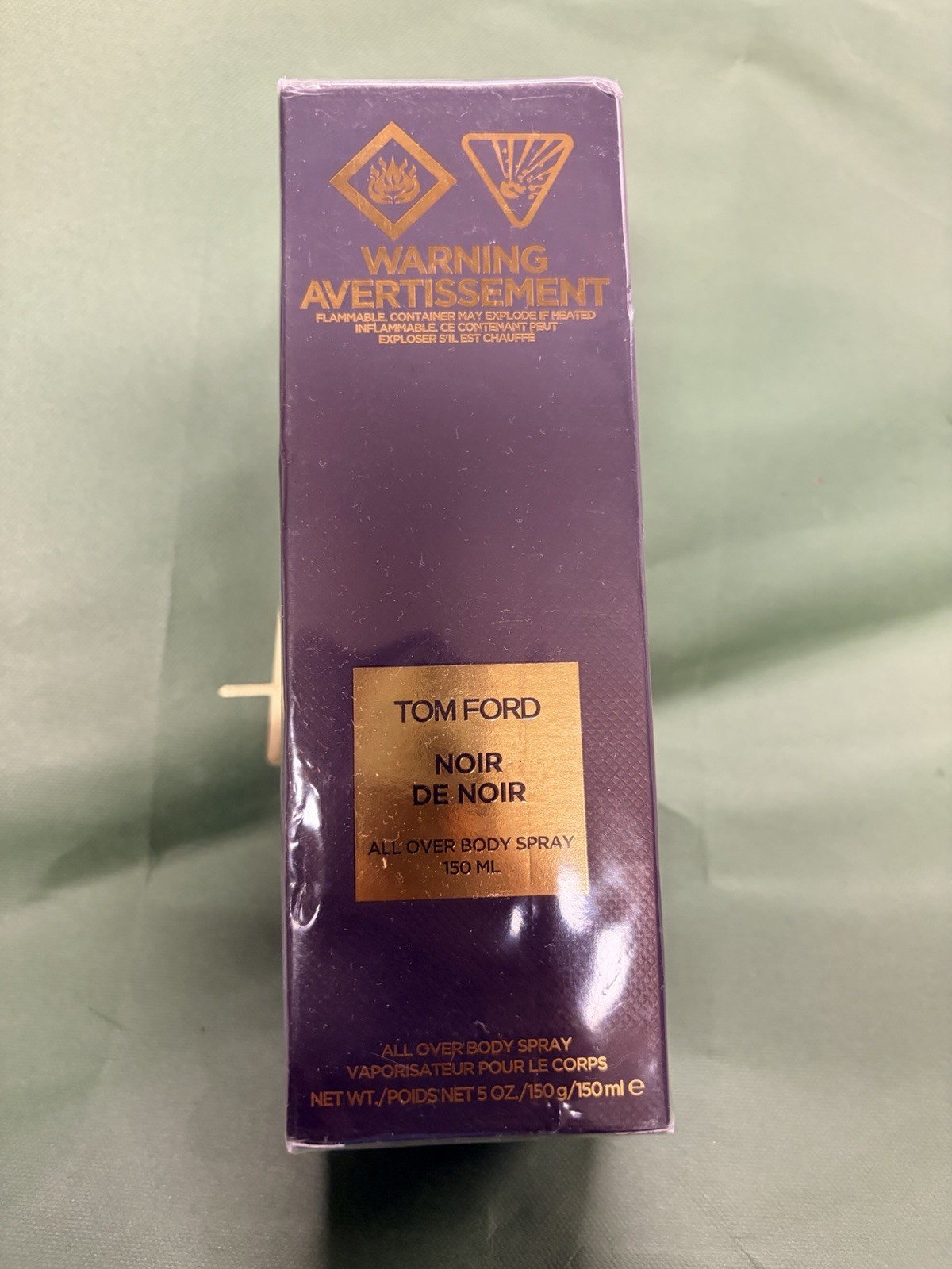 Tom Ford Noir de Noir All-Over Body Spray 5 oz Vintage 2016 Batch