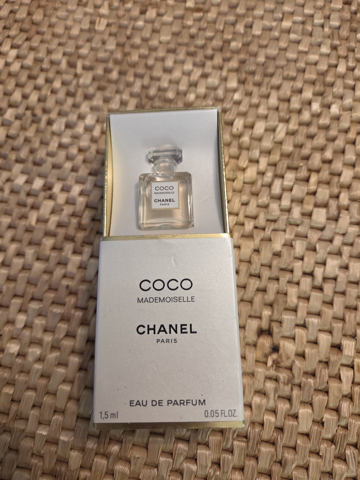 NEW Chanel COCO MADEMOISELLE Eau de Parfum Miniature Collectible .05 oz / 1.5 ml