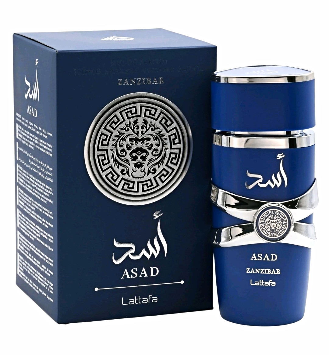 Lattafa Asad Zanzibar Eau de Parfum Spray 3.4 fl oz Regular Size
