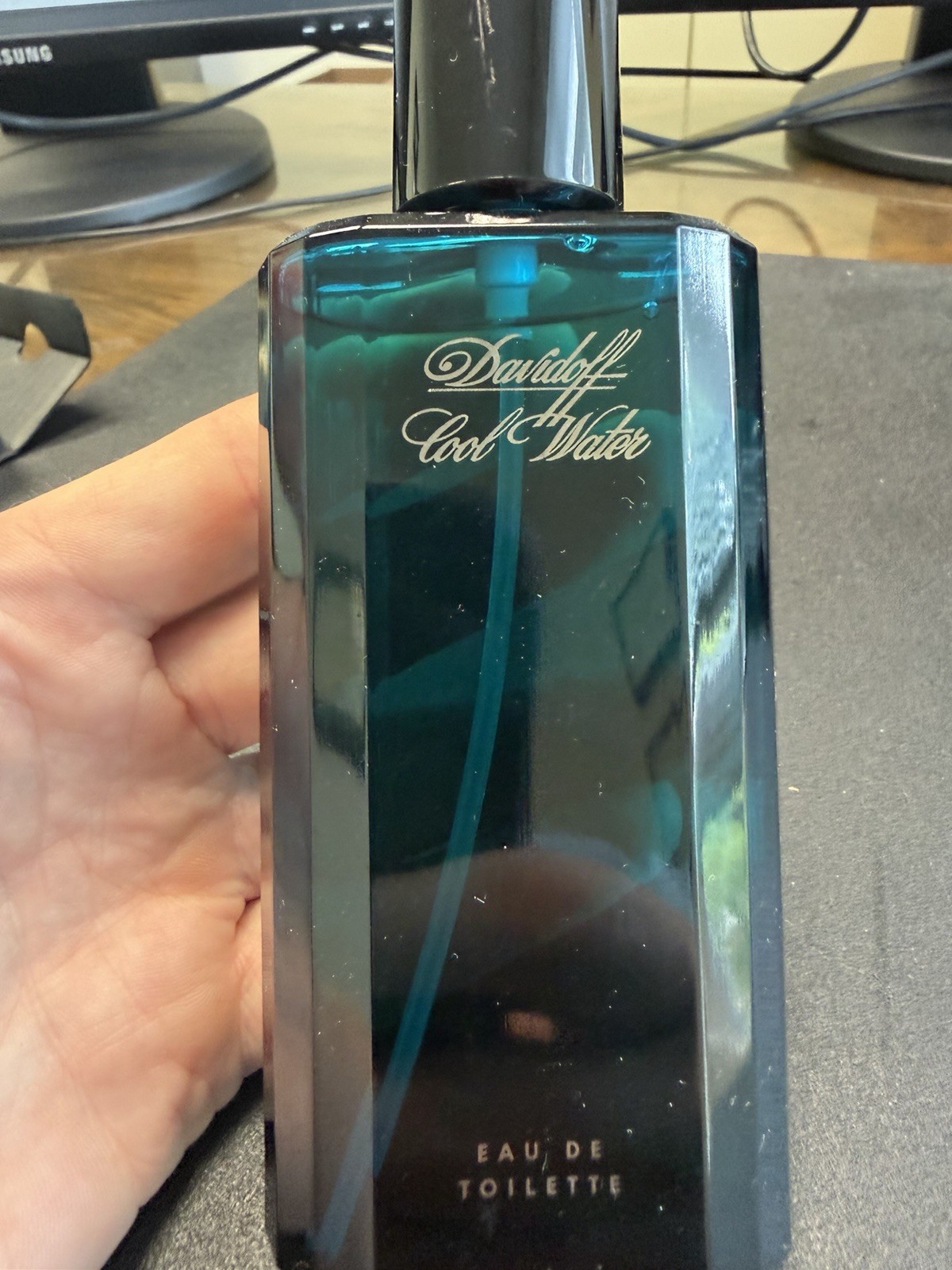 Vintage Original DAVIDOFF Cool Water Eau De Toilette Lancaster VTG 4.2oz