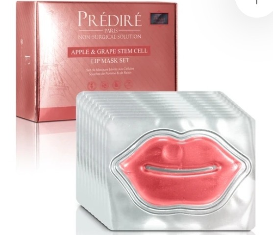 Predire Paris Non-Surgical Apple & Grape Stem Cell Lip Mask Set Pink Patch