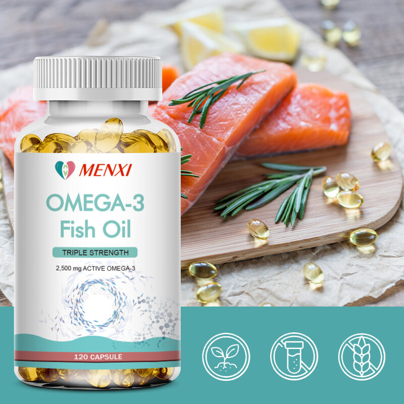 1/2/4x Omega 3 Fish Oil Capsules Triple Strength Joint Support 3600 mg EPA & DHA
