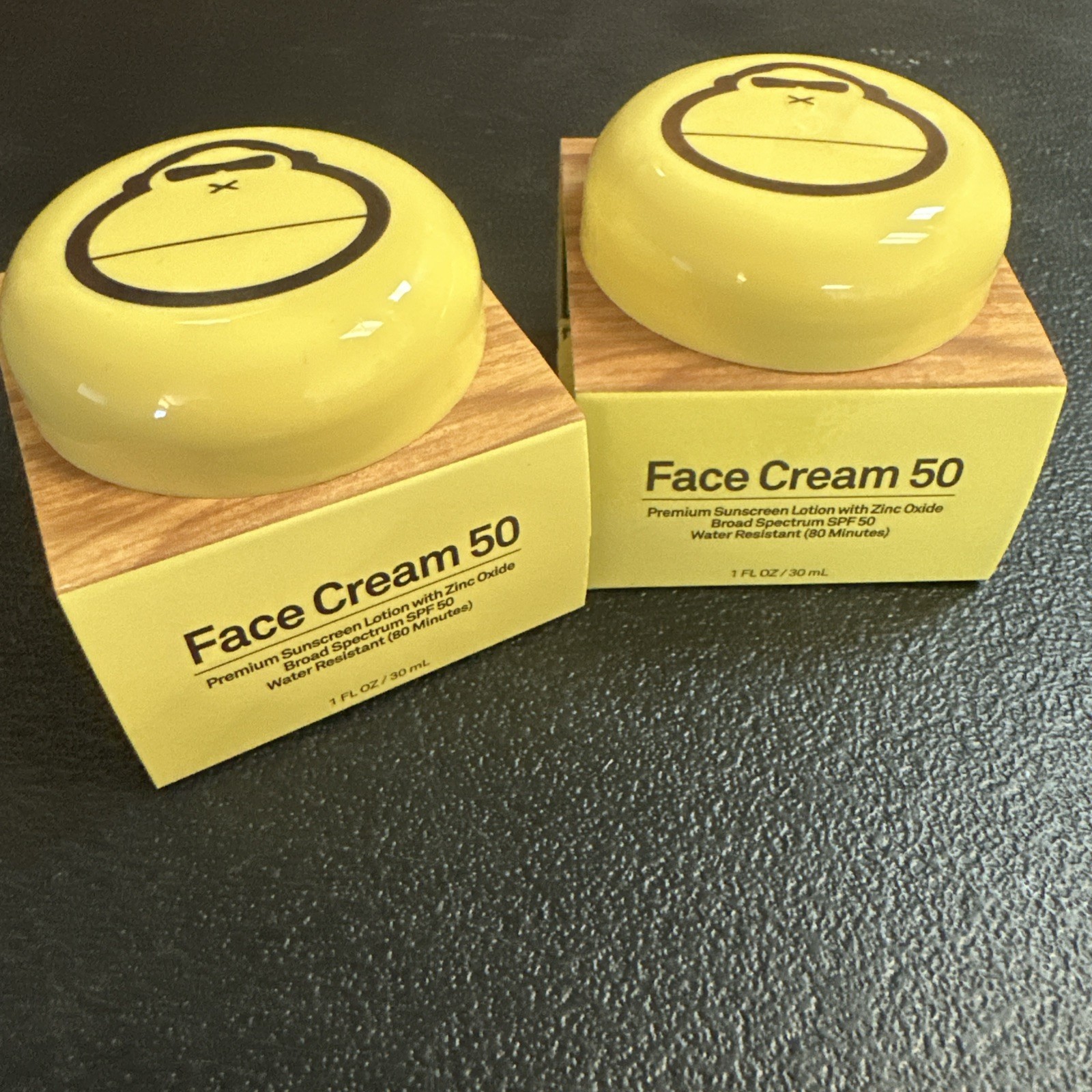 SunBum Face Cream – Sunscreen Lotion w/ Zinc Oxide SPF 50 Water Resistant (2 ct)