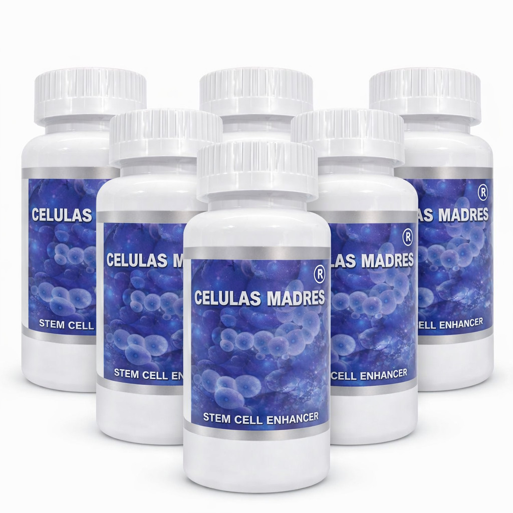 Celulas Madres -6 Bottles! Freshly manufactured original Vitamisan