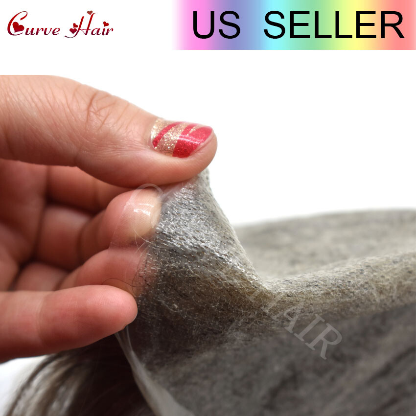 Ultra Thin Skin Mens Toupee Invisible Men Hair Replacement System Poly Hairpiec